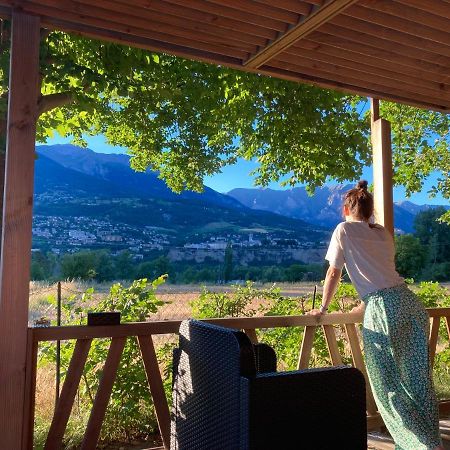 Camping Les Grillons Hotel Embrun Luaran gambar