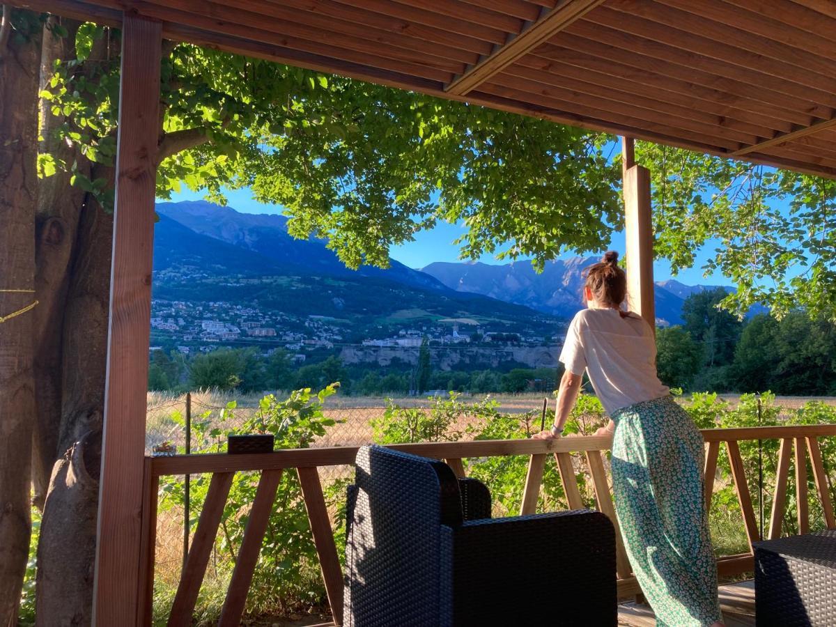 Camping Les Grillons Hotel Embrun Luaran gambar